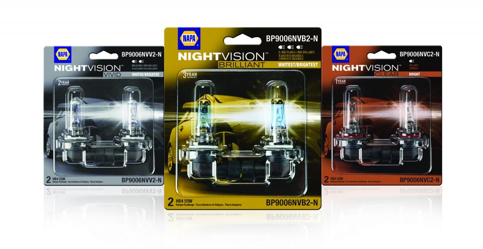 TFI Envision selected for NAPA Night Vision Logo, Packaging, Displays, Sales Kit and Training Video