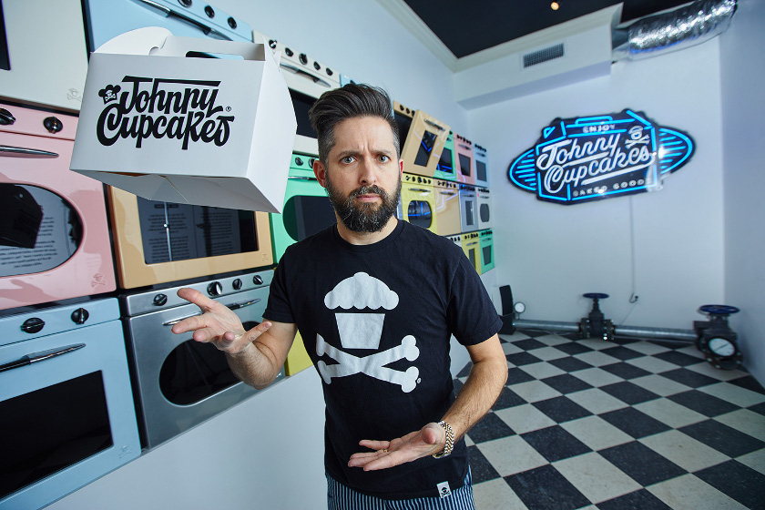 Johnny Earle, founder of Johnny Cupcakes