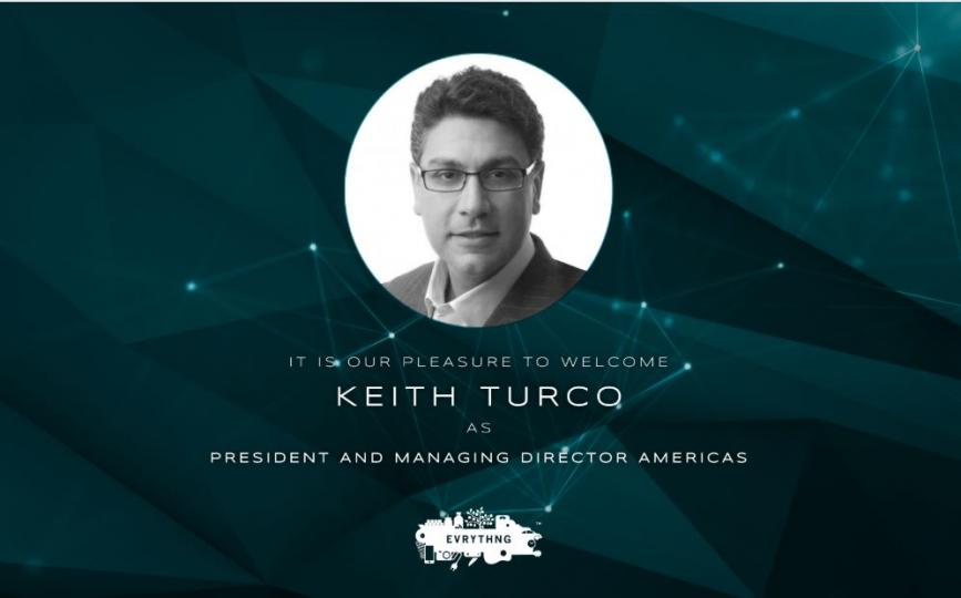 Keith Turco, former Ogilvy Worldwide MD and Gyro president, has joined EVRYTHNG as president and managing director of the Americas