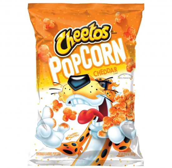No longer just a movie-theater delight, Cheetos pops into the packaged popcorn market