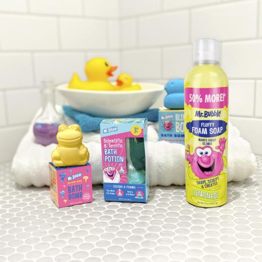 MR BUBBLE FOAM SOAP, BATHTIME FUN