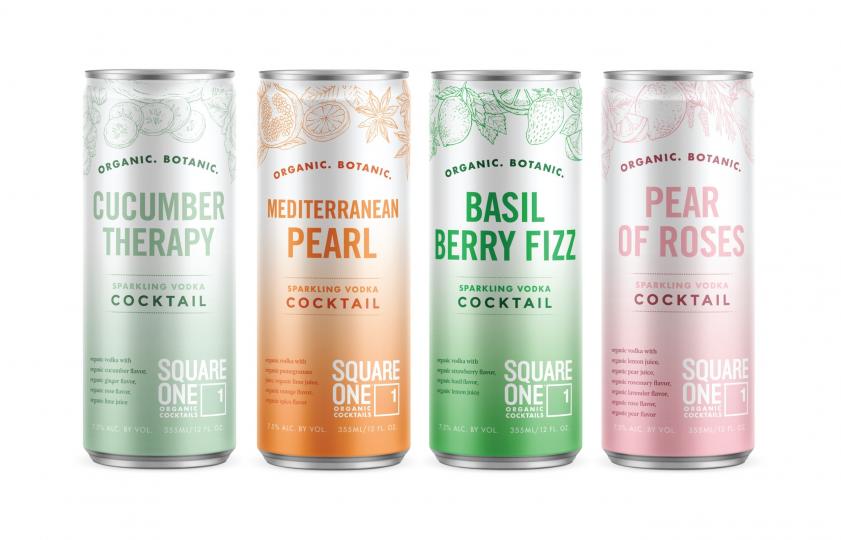 Square One Organic Spirits launches organic, ready-to-drink cocktails