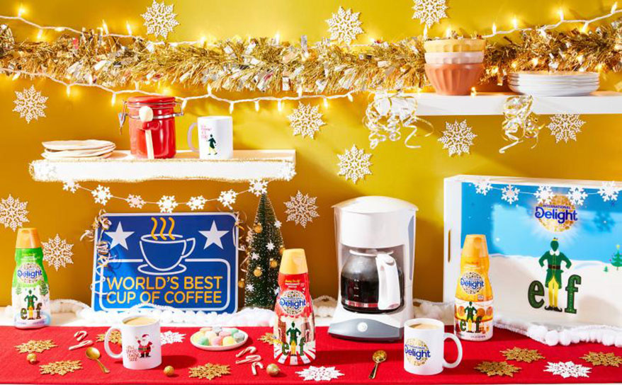Danone Aims to Delight Coffee-and-Movie Fans with Holiday Decorating Kit