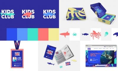 Grupo imasD’s winning concepts, including the welcome kit shipper, membership card/badge, new logo, new colorway, stamp collection book, and Kids Club website with virtual oceanography lessons.