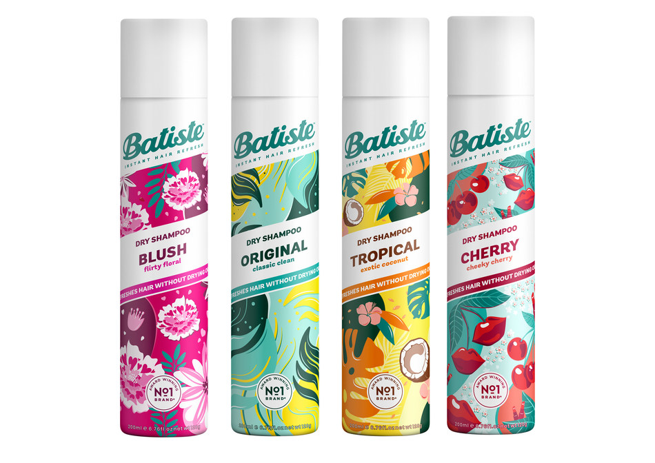 Batiste Dry Shampoo Rolls Out Newly Designed Lineup
