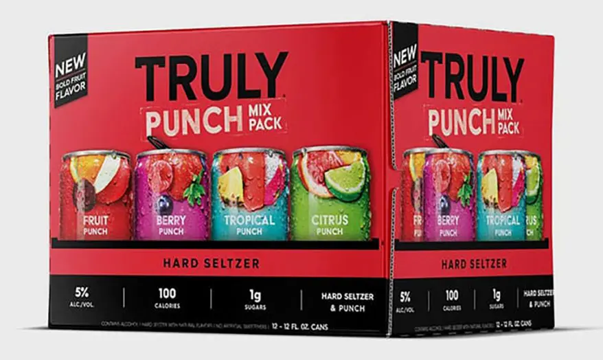 Truly Hard Seltzer Unveils Vibrant Packaging for New Line