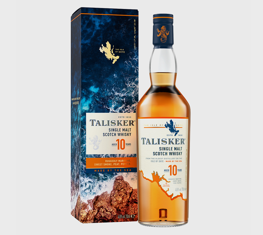 New Sustainable Packaging Upgrade for Talisker Whiskey