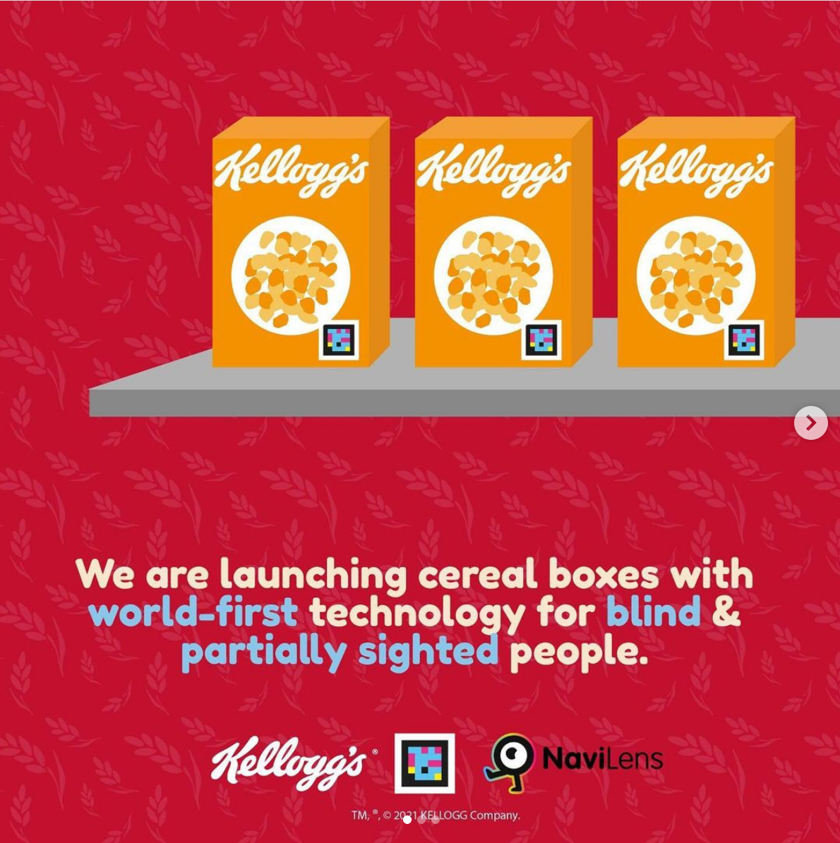 Kellogg&#8217;s to Launch New Cereal Boxes for Blind and Partially Sighted Shoppers