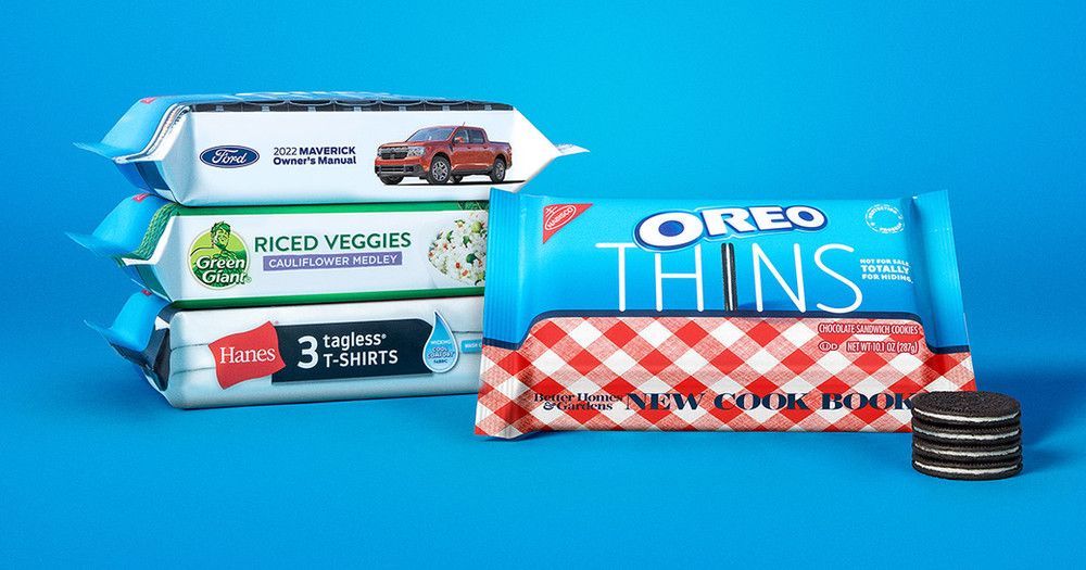 Oreo Disguises Own Product with Other Brands’ Logos