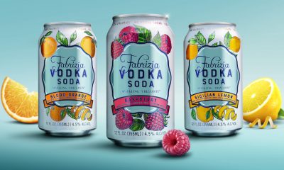 Packaging for Fabrizia Spirits’ New Vodka Soda Line Salutes the Brand’s Italian Heritage